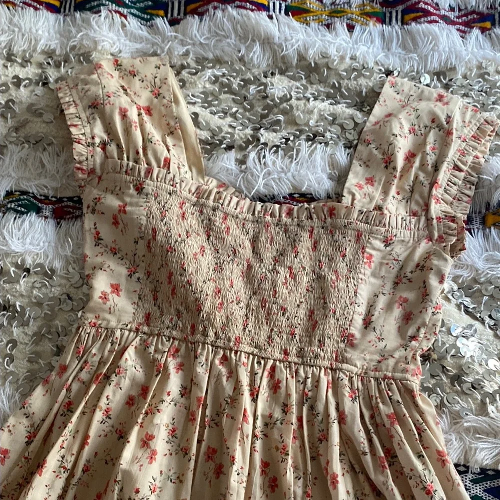 The Lucianna dress in pansy garden - Picture 6 of 6